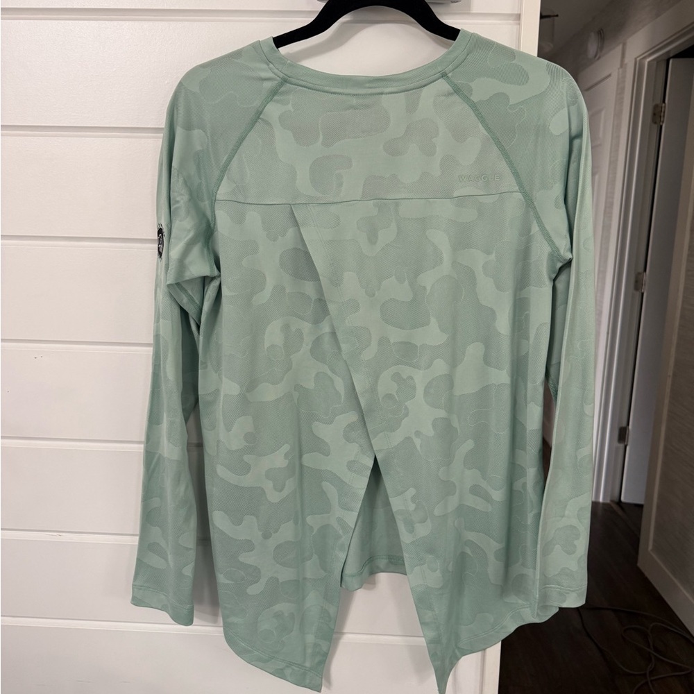 Waggle Fly Away Mint Camo Long Sleeve - Picture 5 of 6